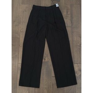 Dockers Dress Pants Boys 16 Regular Black Pleated Front Black Pant NWT 27X29